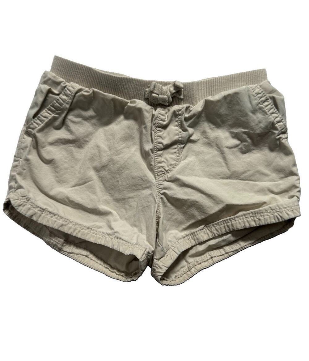 The Children’s Place Girls Khaki Pull On Shorts Size 5T Elastic Waist Pockets